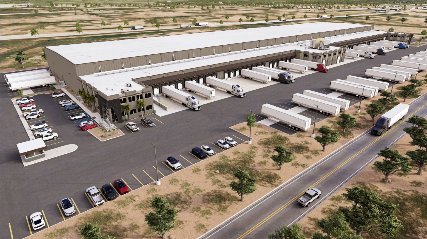 Extensive Cold Storage Facilities Under Construction in Laredo